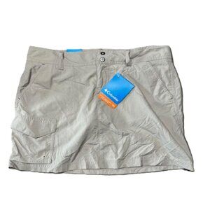 Columbia Kestrel Ridge Women's Skort Size 4 tan